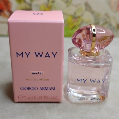#ad Giorgio Armani My Way NECTAR Eau de Parfum Perfume Splash MINI Travel 0.23oz 7mL $15.20