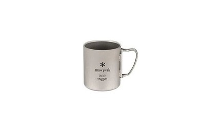 Snow Peak Titanium Double Wall Mug MG-153 Free Ship
