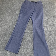 Women s Express Columnist barely boot chambray dress pants size 6R 157