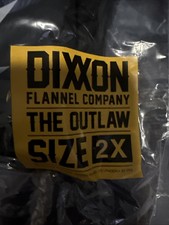 Dixxon Flannel Company Co. The Outlaw Jacket Coat 2xl 2x Xxl BNIB W/ Tag Black