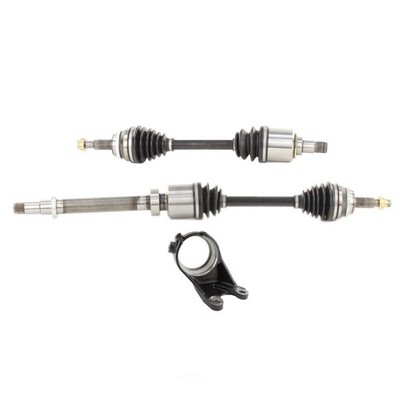 Frt CV Drive Axles Shafts with Carrier Bearing Bracket for 2016-2018 Lexus ES350