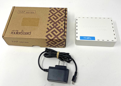 Mikrotik RB941-2nD hAP Lite 802.11 g/n Wireless 4 Port Switch Router