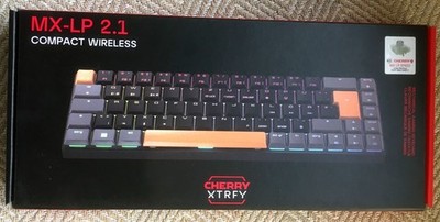 Tastatur MX-LP 2.1 Compact Wireless Cherry XTRFY Neu Versiegelt DE Version - Azerty