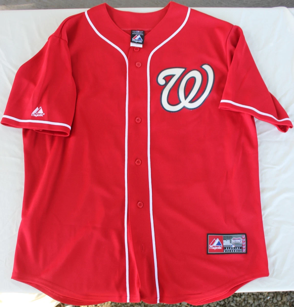 Majestic Washington Nationals MLB Jerseys for sale | eBay