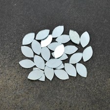 Shisha Mirrors for Embroidery and Craft Purpose Mosaic Tiles Deco Art 7X12 MM