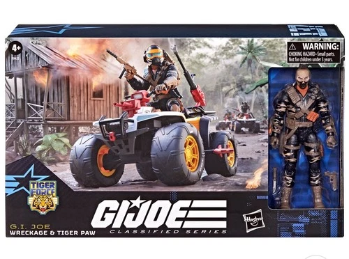 G.I. Joe - Classified Series - #137, Tiger Force Wreckage & Tiger Paw ATV