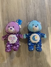 2 NWT Rare Special Edition PJ Party Care Bears 2005 Collection