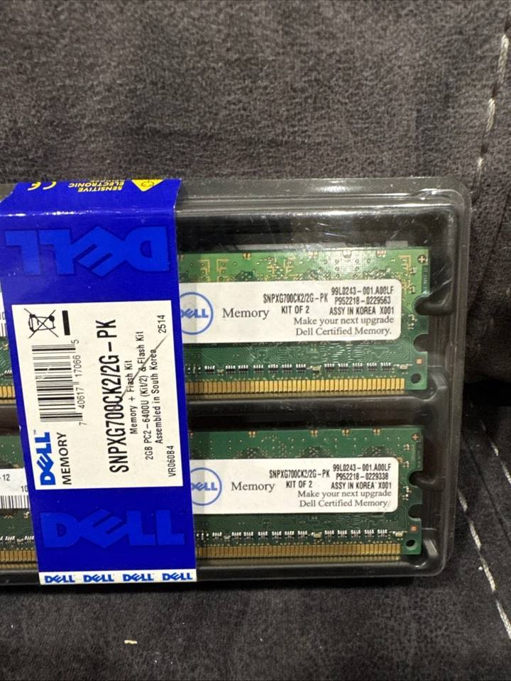 NEW DELL SNPXG700CK2/2G 2GB DDR2 SDRAM Memory Module - Image 4 of 4