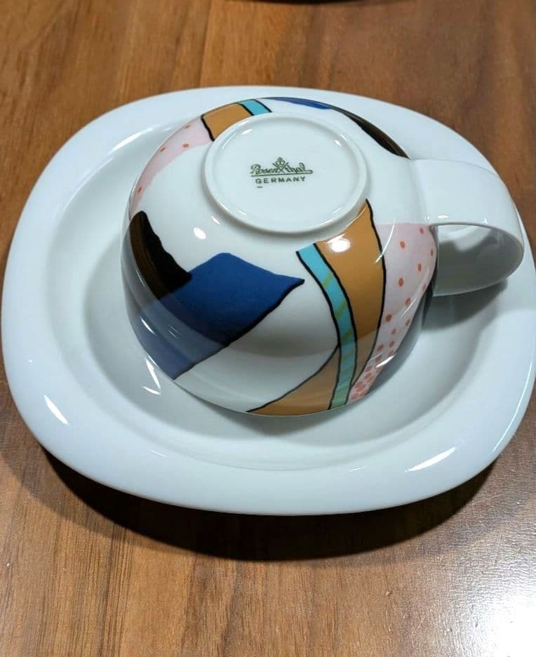 Rosenthal Rosenthal tea cup & saucer set of 2 each