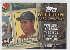 2010 Topps Million Card Giveaway Expired Code Cards Roy Campanella HOF 1n0