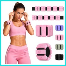 Adjustable Wrist Weights for Women Men, Leg Weights for Women 0.75lb-1lb-1.3l...