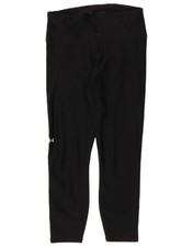 Under Armour Womens Heat Gear Leggings UK 12 Medium Black AS02
