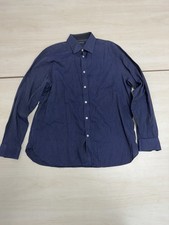 Jaeger Mens Blue Tailored Fit Shirt Size 14.5