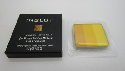 Shade: 103 INGLOT Freedom System Eye Shadow Rainbow Matte NF