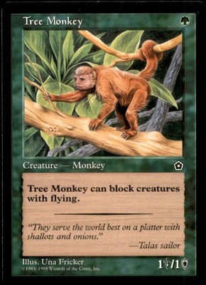 MTG Tree Monkey LP Light Play Portal Second 2nd [3884]