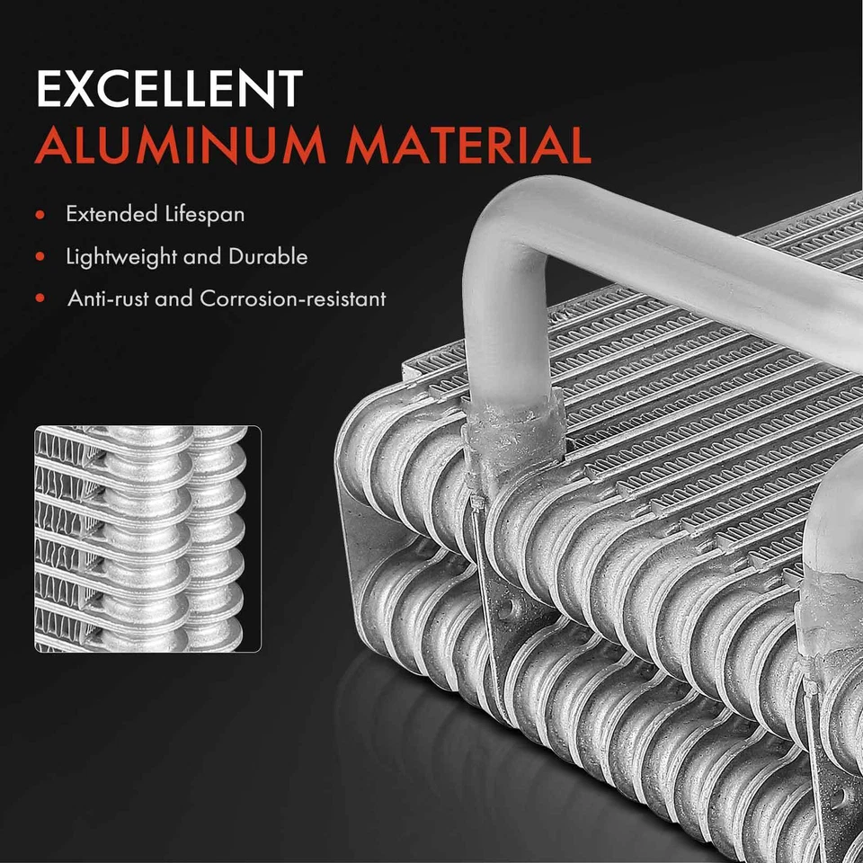 Núcleo evaporador de aire acondicionado de aluminio para Subaru Outback Legacy 2000-2004 Baja 2003-2006 Foto 3 de 4