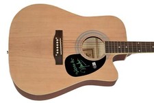 Weird Al Yankovic Signed Autograph Full Size Acoustic Guitar Beckett COA Weird Al Yankovic Signed Autograph Full Size Acoustic Guitar Beckett COA