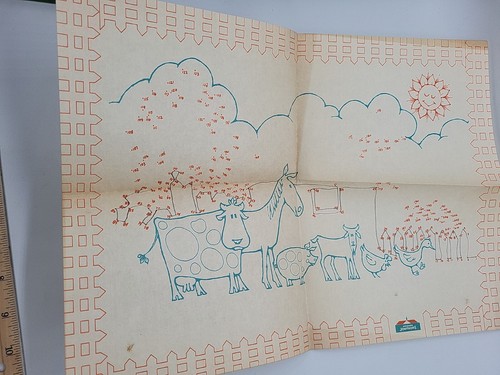 Vintage 1971 Howard Johnsons HOJO Childrens Amuse A Menu and Insert - Picture 6 of 7