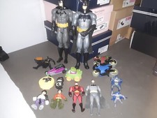 Lot of 15 vintage batman  joker action figure collection     bin417