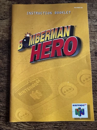 Bomberman Hero Nintendo 64 Very Good Condition Ships Fast
