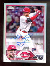 Mike Siani Michael 2023 Topps Chrome Refractor /499 #RA-MSI Rookie Auto RC