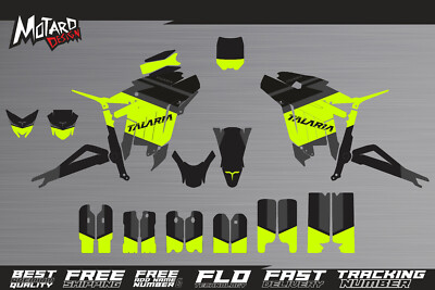 Talaria String 2023 2024 Fluo Neon Graphics Kit Decals Stickers Decor Electric