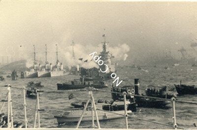 Foto WK2 Marine Schiff Avisio Grille Hamburg Besuch Italien X188