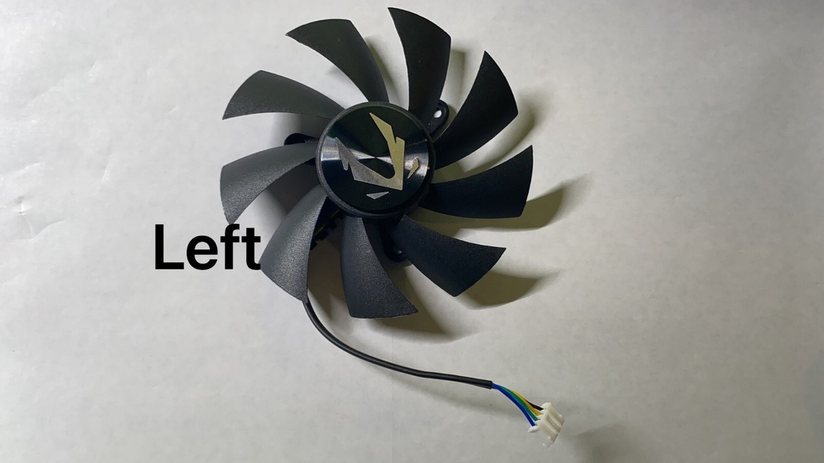 GPU Replacement Cooling Fan For Zotac GTX 1660 1660Ti RTX 2060