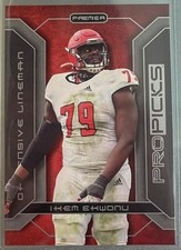 IKEM EKWONU 2022 Pro Picks Premier Rookie Card RC #PP-39 Carolina Panthers