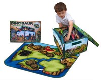 Dinosaur Playset Storage Chest Game Children Fun Animals Neat-oh Toy Boy Playmat Dinosaur Playset Storage Chest Game Children Fun Animals Neat-oh Toy Boy Playmat
