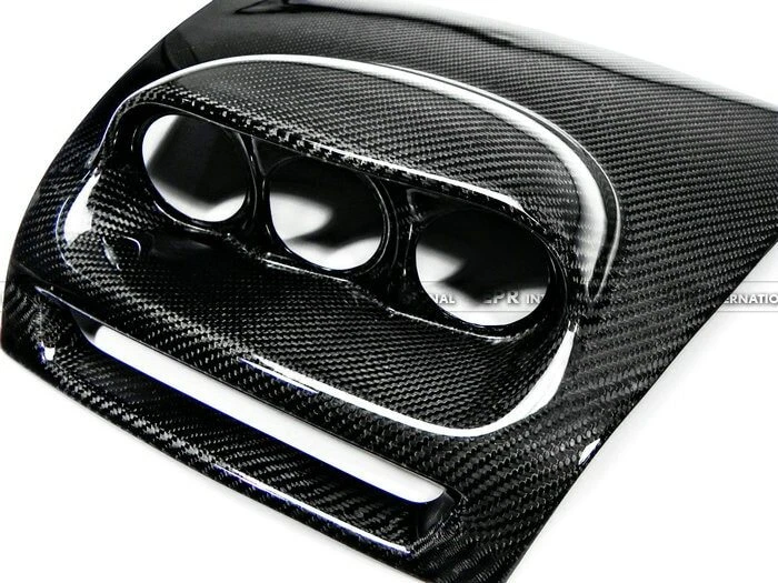For Mazda RX8 Carbon Fiber Dash Mount Triple Gauge Pod RHD 60mm Glossy Interior - Image 3 of 4