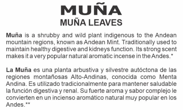 Hanan Peruvian Secrets Andean Mountains Mint Leaves (Te de MUÑA) - Image 4 of 4