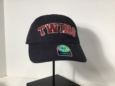 Minnesota Twins Women\'s SnapBack Sequined Baseball Cap by New Era  NWOT Women main image 3