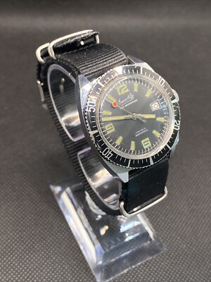 Alte mechanische Taucheruhr EXAKTLY läuft