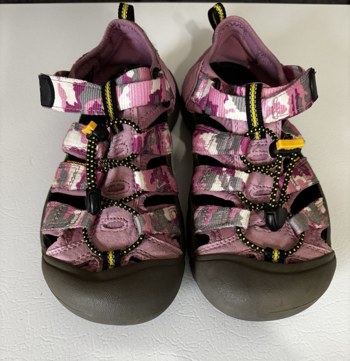 Scarpe sandali da trekking Keen donna taglia 5 Newport H2 rosa mimetici