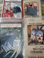  4 Indygo Junction Purse  Patterns Quilt & sewing