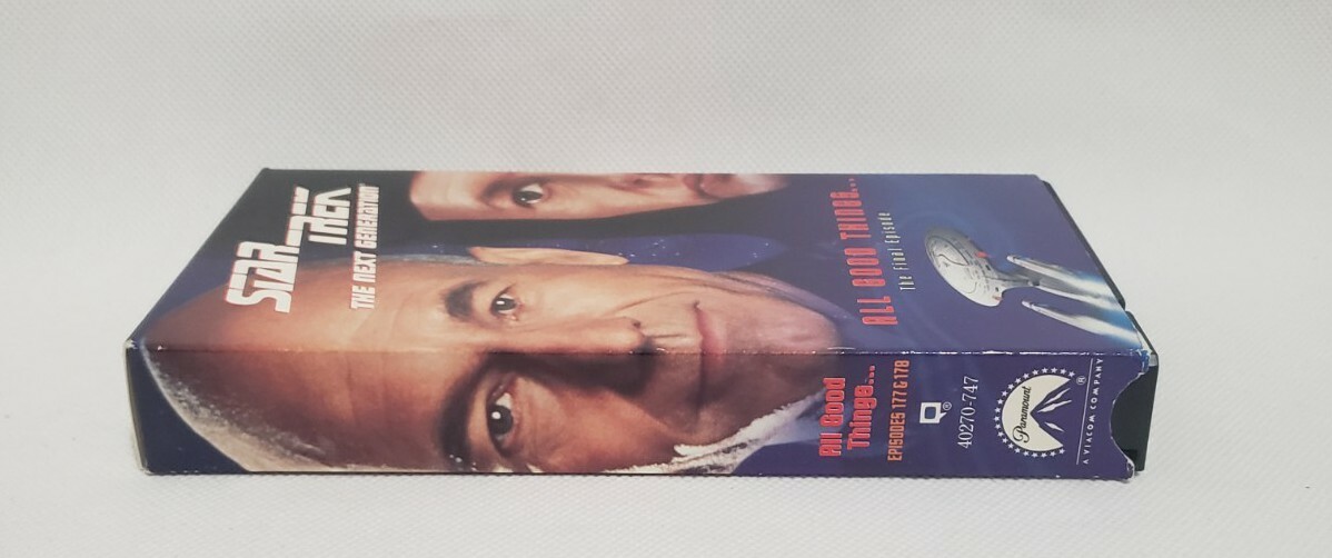 その他 Star Trek Next: All Good Things Final Episode [VHS] Star Trek The Next Generation All Good Things VHS New Sealed
