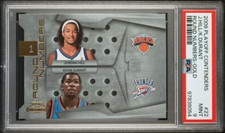 2009 Contenders KEVIN DURANT Jordan Hill Round Numbers GOLD 52/100 PSA 9 Pop 1