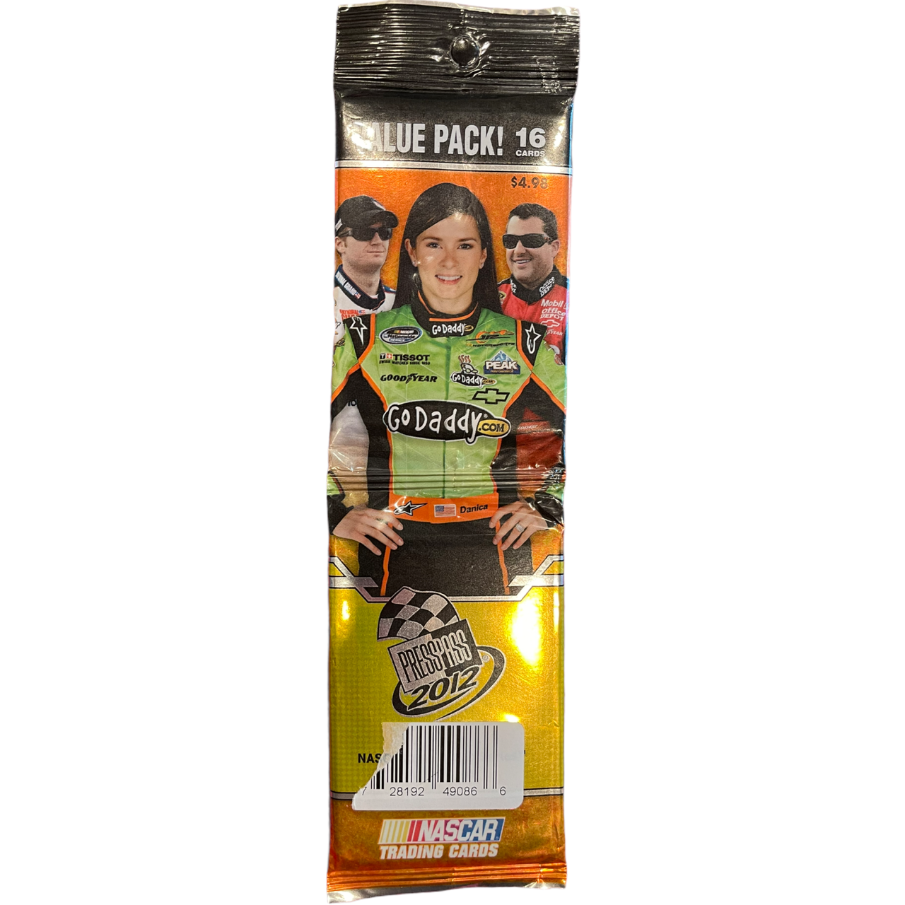 Lot of (10) 2012 Press Pass NASCAR Trading Card Value Pack 16 Cards