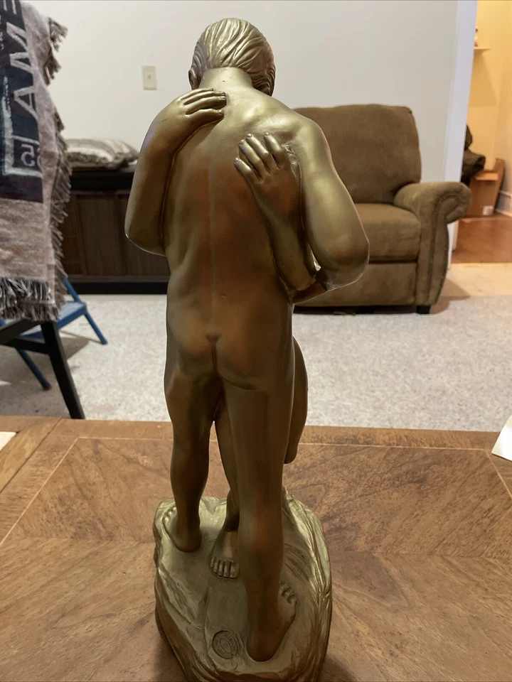 Alexander Baker Mediados de Siglo Moderno Pareja Desnuda Hollywood Regency Foto 2 de 4