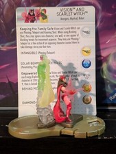 Heroclix Chaos War Vision and Scarlet Witch 055 Chase Rare