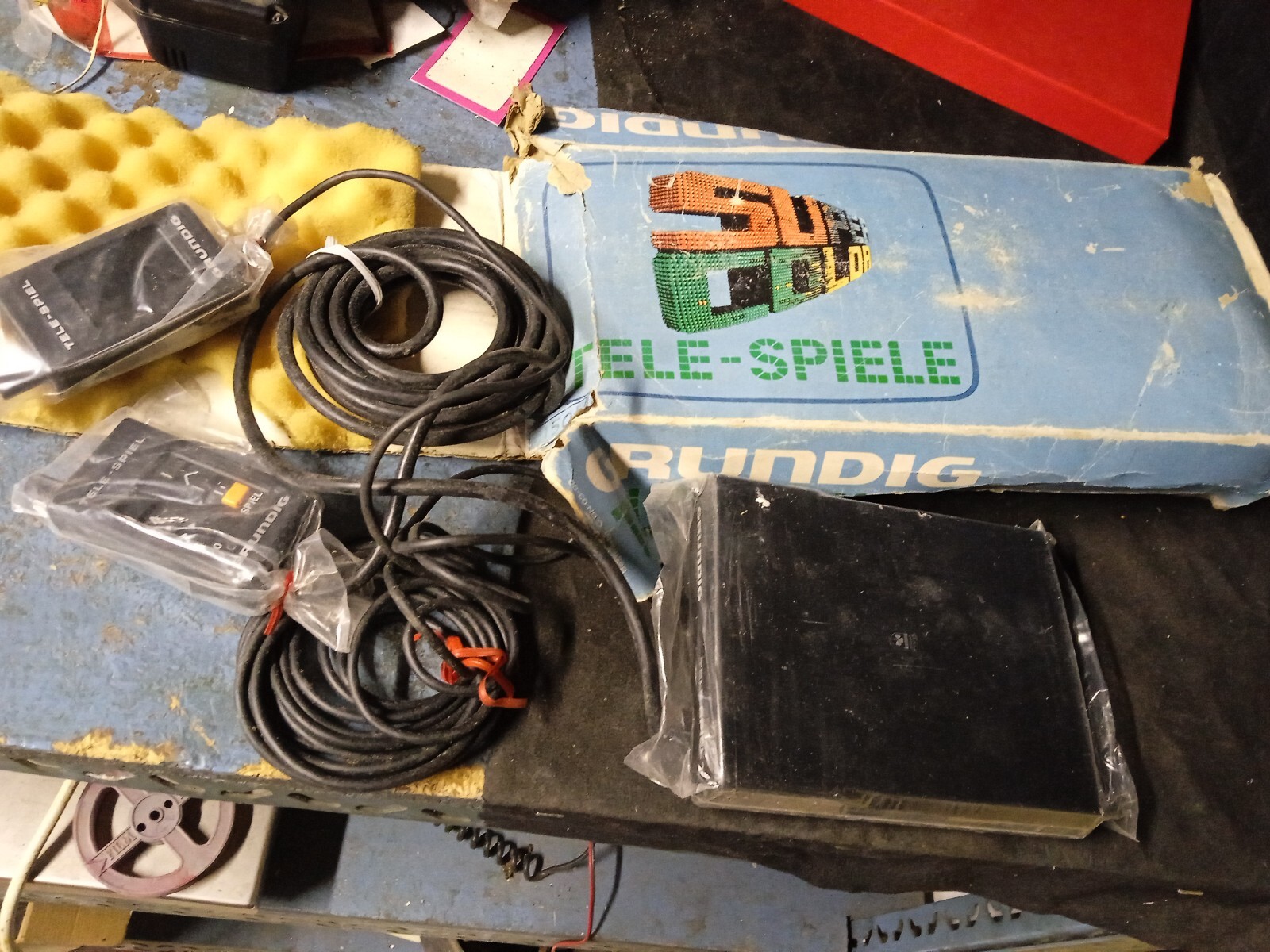 Cassette 1 Grundig Telespiele originale de 1970 neuve de stock