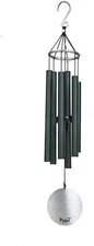 Wind Chimes Outdoor Deep Tone Wind Chimes, 32 Inch - Color Green.