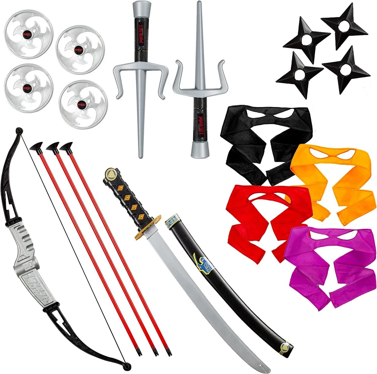 Kids Ninja Weapons Accessory Set