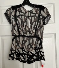 NWT Yigal Azrouel Multiple Colors Sleeveless Top *Size 0*