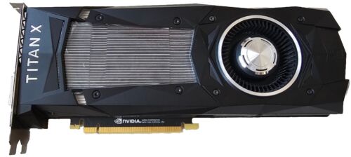 Scheda grafica NVIDIA TITAN X PASCAL GTX 12 GB GDDR5X PC & Mac Pro 2009 e successivi - Foto 1 di 7