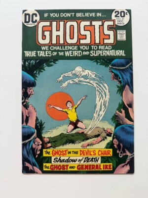 GHOSTS #21 VF/NM (1973) Nick Cardy cover
