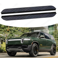 Running Boards Side Steps Fits For Rivian R1S...