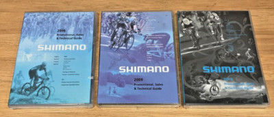 Shimano Promotion Sales & Technical Guide DVDs 2008-2010 Sealed (3 Disc)
