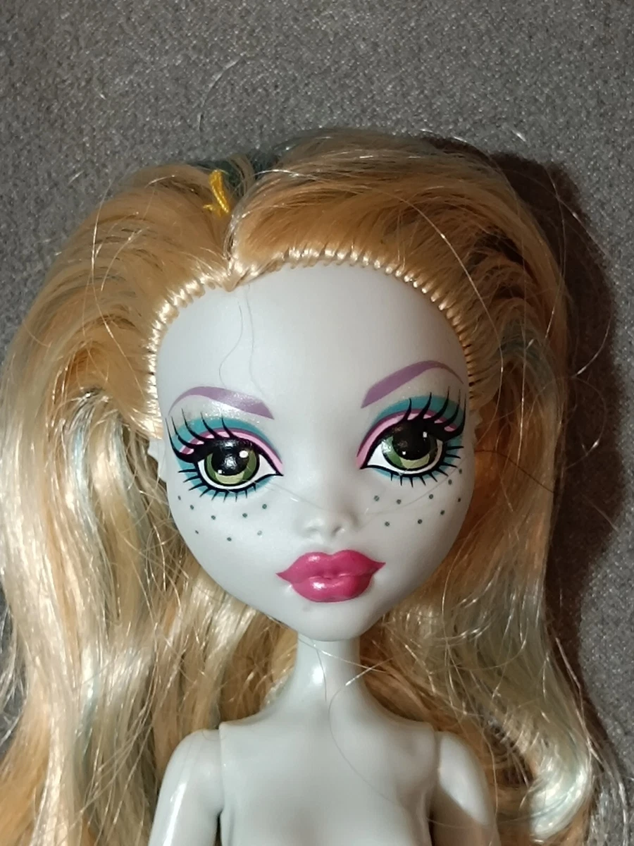 MONSTER HIGH G1 - Muñeca LAGOONA BLUE serie "SCHOOL´S OUT" nude desnuda